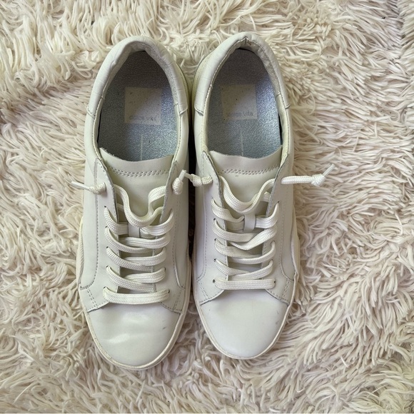 Dolce Vita Zina 360 Sneaker recycled leather white size 7.5 - Picture 2 of 10